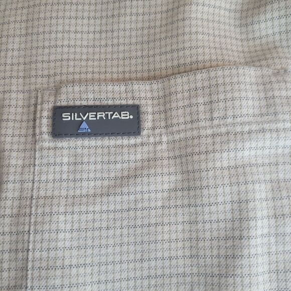 Levis Silvertab Shirt Mens‎ Large   Flannel Button Up Casual Wear Pre-Owned - Picture 12 of 13